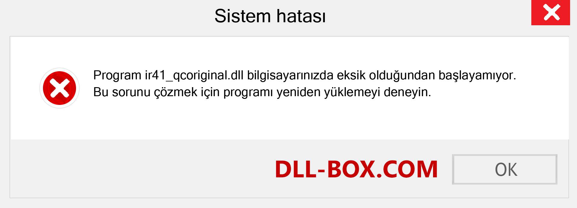 ir41_qcoriginal.dll dosyası eksik mi? Windows 7, 8, 10 için İndirin - Windows'ta ir41_qcoriginal dll Eksik Hatasını Düzeltin, fotoğraflar, resimler